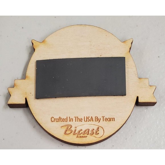 Marine Corps - Made in the USA - Wooden Magnet - Picture 3 of 3